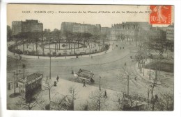CPA PARIS 13° ARRONDISSEMENT - Panorama De La Place D'Italie Et De La Mairie Du XIII° - Arrondissement: 13