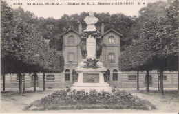 NOISIEL (S ETM) 6198 STATUE DE E J MENIER (1826 1881) 1916 - Noisiel