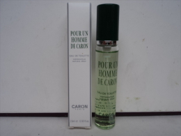 CARON" POUR UN HOMME DE CARON" MINI VAPO EDT  15 ML      VOIR RT  LIRE !! - Miniaturen Herrendüfte (mit Verpackung)