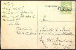 YUGOSLAVIA - JUGOSLAVIA - Postmark PO ODLASKU POŠTE  - SREMSKA MITROVICA - 1914 - RARE - Otros & Sin Clasificación