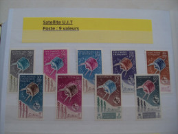 1/ Serie Coloniale 1965 ,  9 Valeurs  Neuf  XX  , Cote : 555,00 € , Disperse Trés Grosse Collection ! - Zonder Classificatie