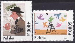 Pologne 1994 - Yv.no.3289-90 Neufs** - Nuevos
