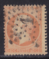 France N°23 - 40c Orange. Oblitéré - TB - 1862 Napoleon III