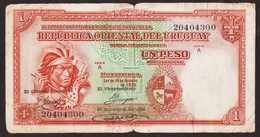 * URUGUAY: 1 Peso (1935) VF - Uruguay