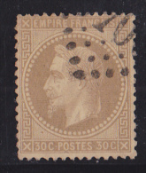 France N°30 - 30c Brun. Oblitéré - TB - 1863-1870 Napoléon III. Laure
