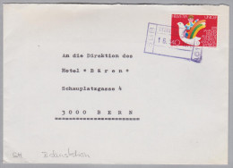 Schweiz SH Stein Am Rhein 1979-09-16 Bahnstationstempel Auf Brief Nach Bern - Bahnwesen