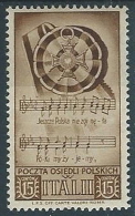 1946 CORPO POLACCO SOCCORSO DI GUERRA 15 CENT MH * - T270 - 1946-47 Período Del Corpo Polacco