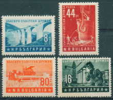 BULGARIA 1953 CULTURE Bulgaria-Russia FRIENDSHIP - Fine Set MNH - Ungebraucht