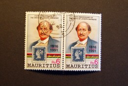 Mauritius - 1991 Anniversaries And Events - Paire De Rs6 - Maurice (1968-...)