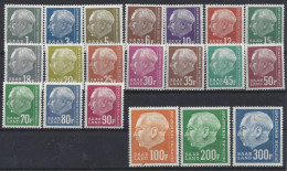 Germany (Saarland) 1957 (**) MNH  Mi.409-428 - Ongebruikt