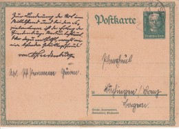 Deutsches Reich Mi P 207 Gelaufen [240615BI] - Tarjetas