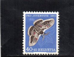 SUISSE 1951 * - Unused Stamps