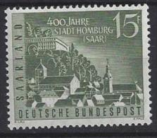 Germany (Saarland) 1958 (**) MNH  Mi.436 - Unused Stamps