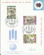 FAO - Bestrijding Van De Honger - 1243/45   (2015069) - Souvenir Cards - Joint Issues [HK]