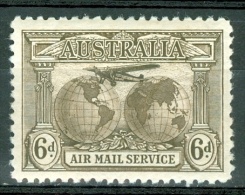 Australia 1931 Airplane And Globes MLH* - Lot. 3639 - Neufs
