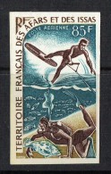 1968  85Fr Sports Nautiques  Yv PA 58  Non Dentelé - Unused Stamps