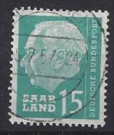 Germany (Saarland) 1957 (o) Mi.388 - Usados