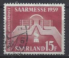 Germany (Saarland) 1959 (o) Mi.447 - Used Stamps