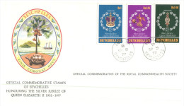 (333) Seychelles FDC Cover - 1977 - Seychelles (1976-...)