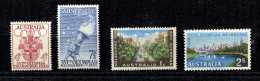 Australie**  N° 231 à 234 - -- Jeux De Melbourne - Mint Stamps