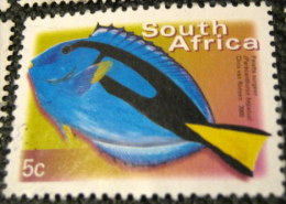 South Africa 2000 Paracanthurus Hepatus Fish 5c - Used - Gebruikt