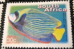 South Africa 2000 Pomacanthus Imperator Fish 30c - Used - Usados