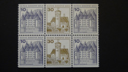 Germany-Berlin - 1980 - Mi.532x4,534x2**MNH Out Of MH11 - Look Scan - Zusammendrucke