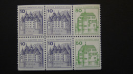 Germany-Berlin - 1982 - Mi.532x4,615x2**MNH Out Of MH13 - Look Scan - Se-Tenant