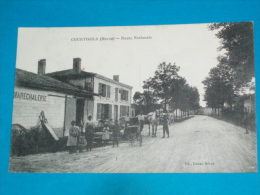 51 ) Courtisols - Route Nationale  - Maréchalerie  - Année 1916  - EDIT : Debar - Courtisols