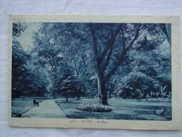 Vichy Le Parc  Stamp 1929  A15 - Vichy