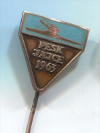 Rowing, Kayak, Canoe - PESK Jajce 1963. Yugoslavia, European Cup, Vintage Pin  Badge, Enamel - Remo