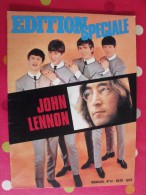 John Lennon. Beatles. édition Spéciale 1980 Mort De John Lennon. 52 Pages De Photos. - Musica