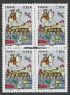 FRANCIA // FRANCE // FRANKREICH - EUROPA 2015- JUGUETES ANTIGUOS - OLD TOYS"-  BLOCK De 4 TIMBRES - 2015