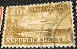 Cuba 1931 Airmail - For International Use 20c - Used - Oblitérés