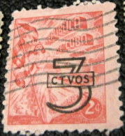 Cuba 1953 Stamp Of 1948 Surcharged 3c - Used - Gebruikt