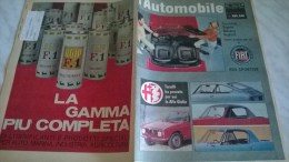 L´AUTOMOBILE N.14 4/4/65 ALFA GIULIA/ FIAT 850 - Motoren