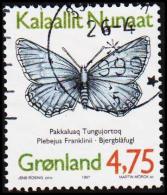 1997. Greenlandic Butterflies. 3,00 Kr. Yellow Fluor. Paper. (Michel: 304x) - JF175410 - Neufs