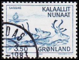 1981. Saqqaq-culture And Tunit-Dorset-culture. 3,50 Kr. Blue (Michel: 131) - JF175280 - Ungebraucht