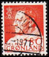 1963. Fr. IX In Anorak. 80 Øre Orangeyellow (Michel: 57) - JF175259 - Unused Stamps