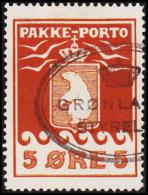 1916. PAKKE PORTO. 5 øre Brown. Thiele. Perf 11 ½. (Michel: 6A) - JF175228 - Colis Postaux