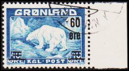 1956. Surcharge. 60/40 Øre Blue (Michel: 37) - JF175250 - Ongebruikt