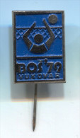 VOLLEYBALL - Tournament BOS 1979. VUKOVAR Croatia,  Vintage Pin  Badge - Voleibol