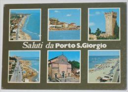 FERMO - Saluti Da Porto San Giorgio - 6 Vedute - 1983 - Fermo