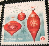 Canada 2010 Christmas Decoration P - Used - Gebruikt
