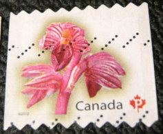 Canada 2010 Orchid Flower P - Used - Usati