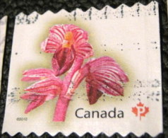 Canada 2010 Orchid Flower P - Used - Usati