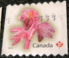 Canada 2010 Orchid Flower P - Used - Usati