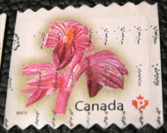 Canada 2010 Orchid Flower P - Used - Used Stamps