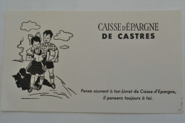 BUVARD CAISSE D EPARGNE DE CASTRES - Bank En Verzekering