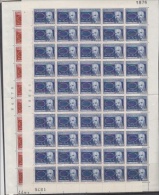 Greenland 1963 Niels Bohrs 2v In Sheetlets Of 50v (sheetlets Are Folded In The Middle) ** Mnh (F3741) - Neufs